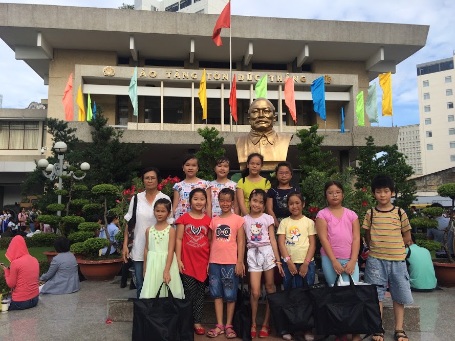 Tham Gia Hội Thi Vẽ Tranh "Thiếu Nhi Thành Phố Hồ Chí Minh Với Bác Tôn" Lần XI Năm 2016