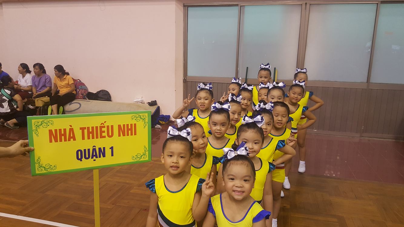 Tham Gia Hội Thi Aerobic Mẫu Giáo Truyền Thống 1/6 Thành Phố Hồ Chí Minh Mở Rộng Năm 2016