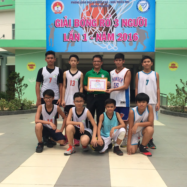 Tham Gia "Giải Bòng Rổ 3 Người" - Lân I - Năm 2016 - Nhà Thiếu Nhi Quận Tân Phú